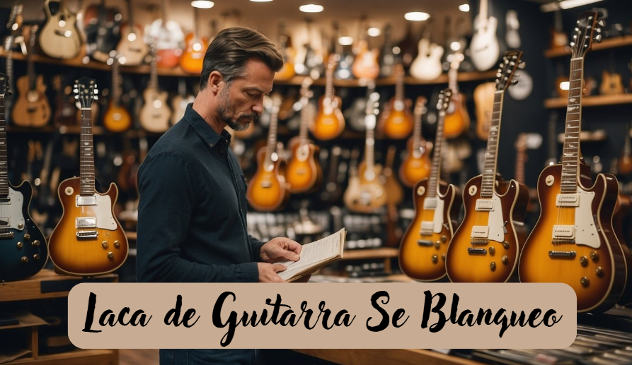 Laca de Guitarra Se Blanqueo