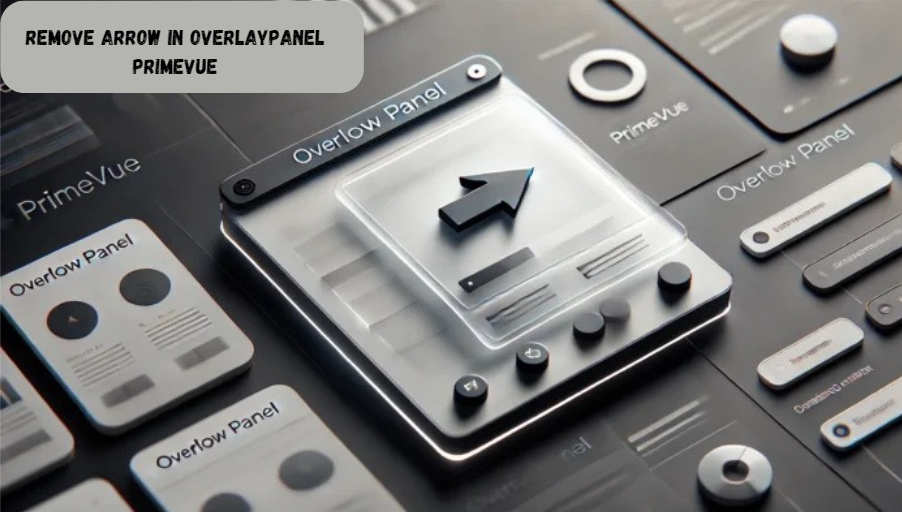 Remove Arrow in OverlayPanel PrimeVue