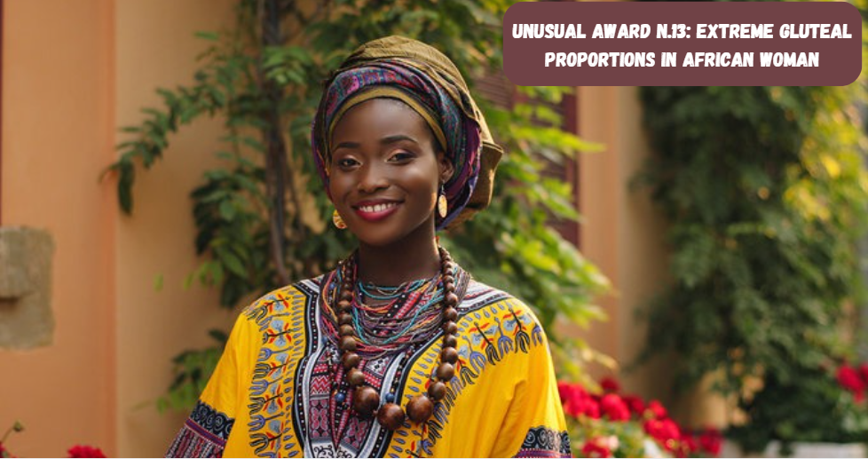 Unusual Award N.13: Extreme Gluteal Proportions in African Woman